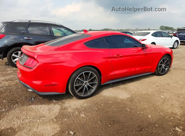 1FA6P8TH8M5113909 2021 FORD MUSTANG Red Rear right