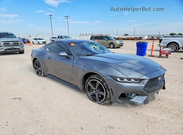 1FA6P8TH8R5100469 2024 FORD MUSTANG Charcoal წინა მარჯვენა