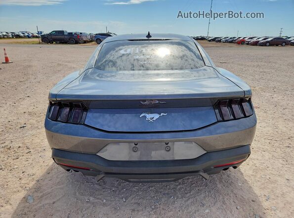 1FA6P8TH8R5100469 2024 FORD MUSTANG Charcoal უკანა ხედი