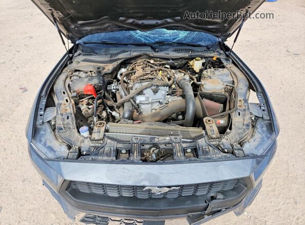 1FA6P8TH8R5100469 2024 FORD MUSTANG Charcoal უკანა სალონის ხედი