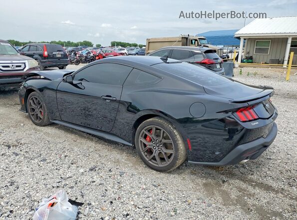 1FA6P8TH8R5102268 2024 FORD MUSTANG Black Հետևի ձախ