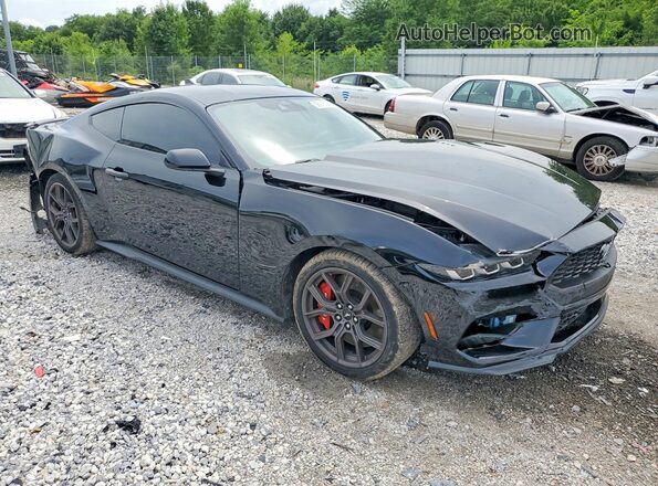 1FA6P8TH8R5102268 2024 FORD MUSTANG Black Առջևի աջ