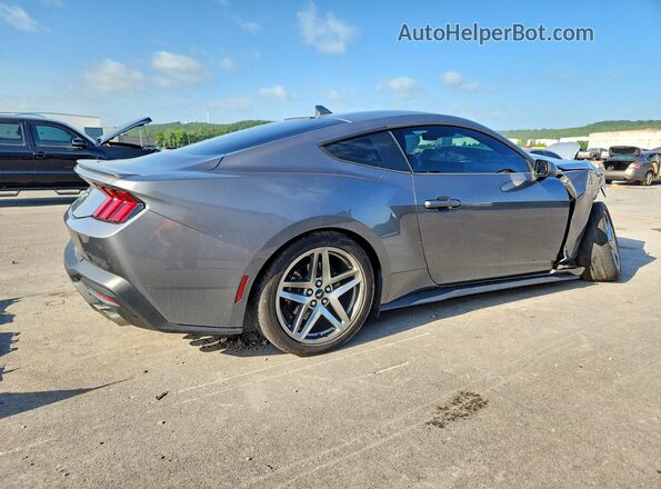 1FA6P8TH8R5111696 2024 FORD MUSTANG Gray Հետևի աջ