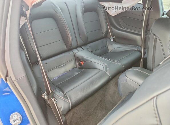 1FA6P8TH8R5114369 2024 FORD MUSTANG Синий Вид задних сидений