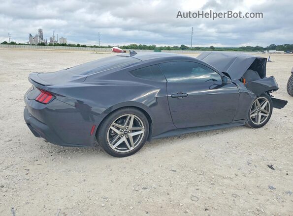 1FA6P8TH8R5118924 2024 FORD MUSTANG Черный Задняя правая четверть