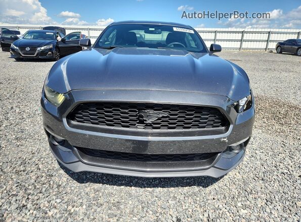 1FA6P8TH9G5265248 2016 FORD MUSTANG Silver Front view