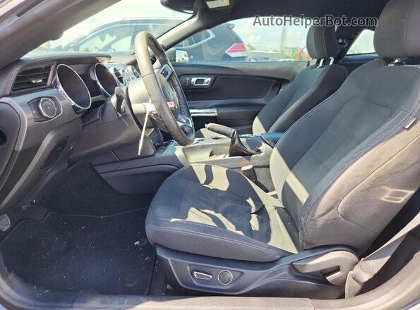 1FA6P8TH9G5265248 2016 FORD MUSTANG Silver Front interior view