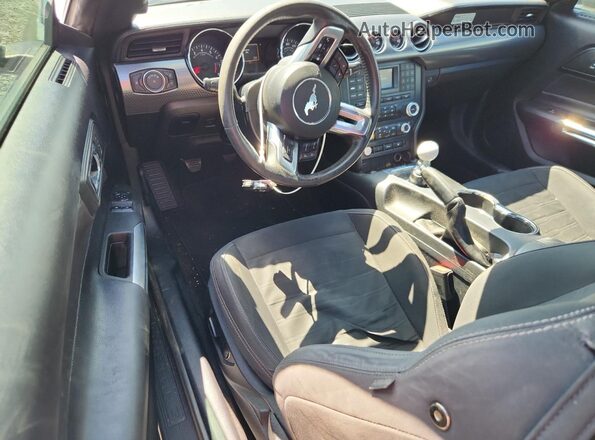 1FA6P8TH9G5265248 2016 FORD MUSTANG Silver Dashboard view