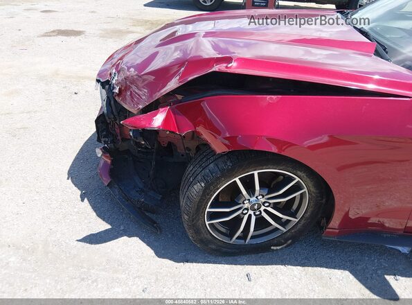 1FA6P8TH9H5295304 2017 FORD MUSTANG Red Vista frontal