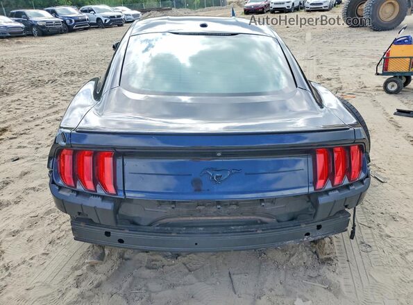 1FA6P8TH9J5153685 2018 FORD MUSTANG Black Հետևի տեսք