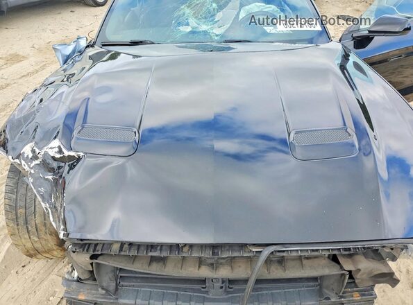 1FA6P8TH9J5153685 2018 FORD MUSTANG Black Սալոնի հետևի տեսք