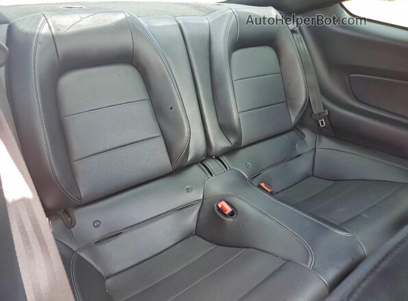 1FA6P8TH9K5133891 2019 FORD MUSTANG White უკანა სავარძლების ხედი