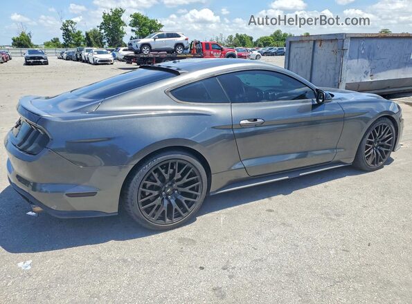 1FA6P8TH9K5188700 2019 FORD MUSTANG Charcoal Trasero derecho