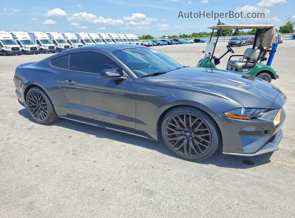 1FA6P8TH9K5188700 2019 FORD MUSTANG Charcoal Delantero derecho