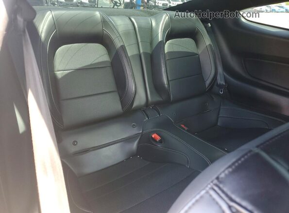 1FA6P8TH9K5188700 2019 FORD MUSTANG Charcoal Vista de los asientos traseros