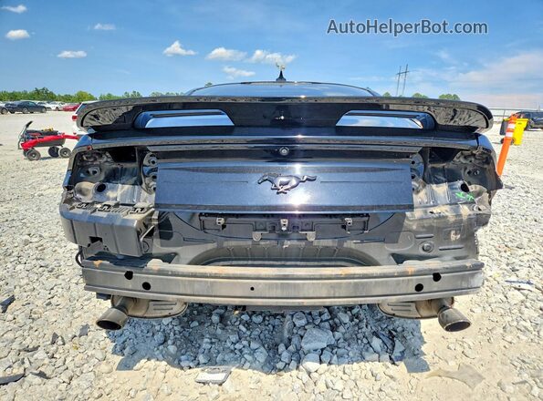 1FA6P8TH9M5113501 2021 FORD MUSTANG Черный Вид сзади