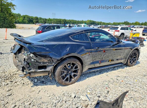 1FA6P8TH9M5113501 2021 FORD MUSTANG Черный Задняя правая четверть