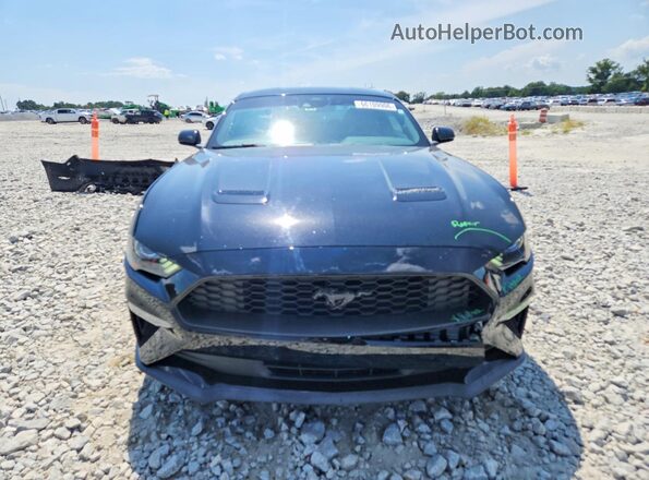 1FA6P8TH9M5113501 2021 FORD MUSTANG Черный Вид спереди