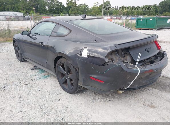1FA6P8TH9N5113564 2022 FORD MUSTANG Black Tył lewy