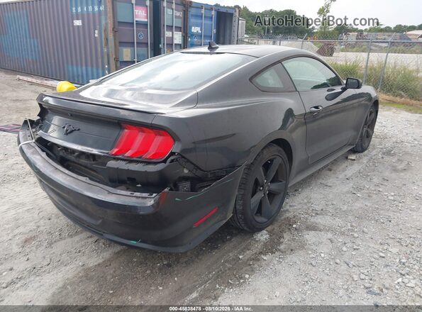 1FA6P8TH9N5113564 2022 FORD MUSTANG Black Tył prawy