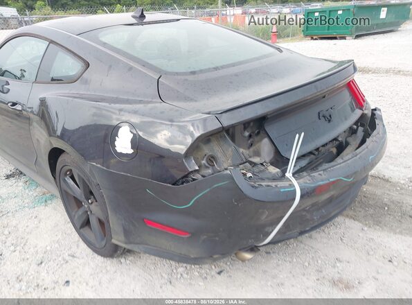 1FA6P8TH9N5113564 2022 FORD MUSTANG Black Widok z przodu