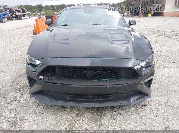 1FA6P8TH9N5113564 2022 FORD MUSTANG Black Widok zestawu wskaźników