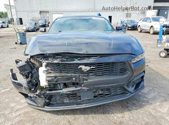 1FA6P8TH9R5110220 2024 FORD MUSTANG Black Դիմացի տեսք