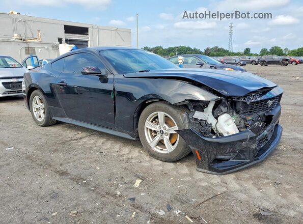 1FA6P8TH9R5110220 2024 FORD MUSTANG Black Առջևի աջ