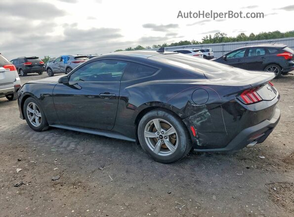 1FA6P8TH9R5110220 2024 FORD MUSTANG Black Հետևի ձախ