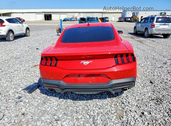 1FA6P8TH9R5111898 2024 FORD MUSTANG Red Rear view