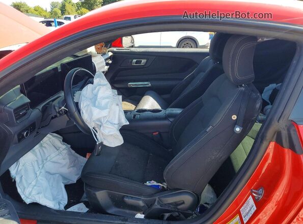 1FA6P8TH9R5111898 2024 FORD MUSTANG Red Front interior view