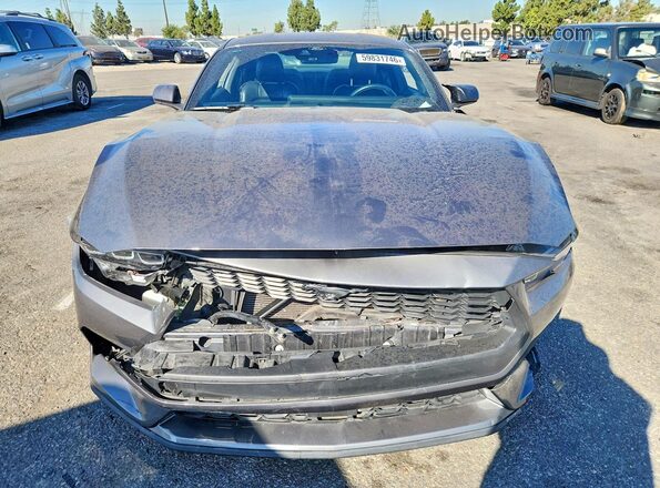 1FA6P8TH9R5116809 2024 FORD MUSTANG Gray Դիմացի տեսք