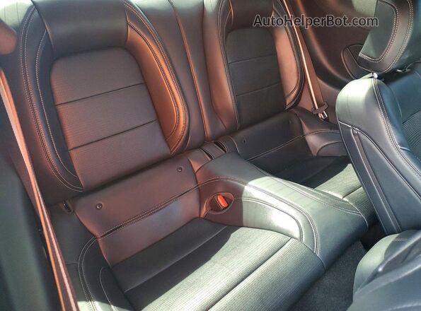 1FA6P8TH9R5131973 2024 FORD MUSTANG Gray Vista de los asientos traseros
