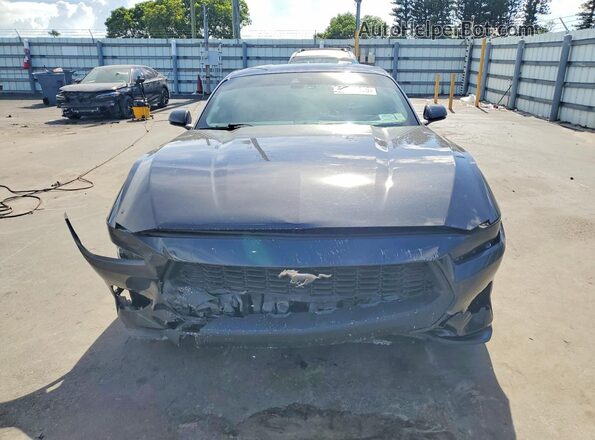 1FA6P8TH9R5131973 2024 FORD MUSTANG Gray Vista frontal