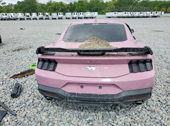 1FA6P8TH9S5120185 2025 FORD MUSTANG Pink უკანა ხედი