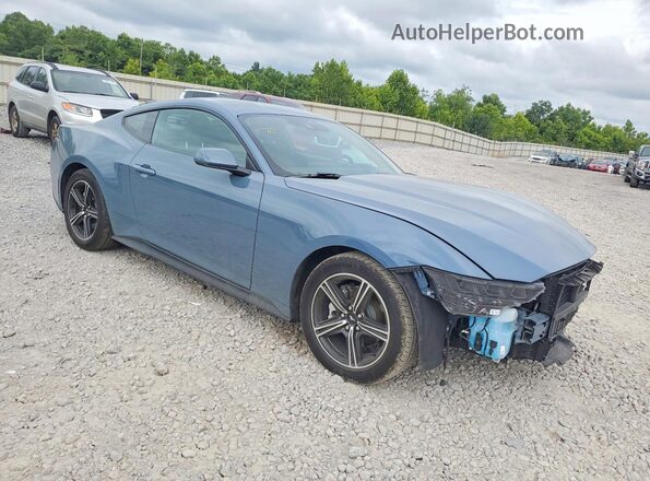 1FA6P8TH9S5124933 2025 FORD MUSTANG Blue Przód prawy