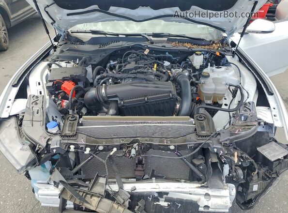 1FA6P8TH9S5129176 2025 FORD MUSTANG White Vista interior trasera
