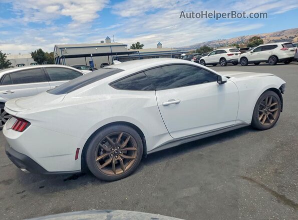 1FA6P8TH9S5129176 2025 FORD MUSTANG White Trasero derecho