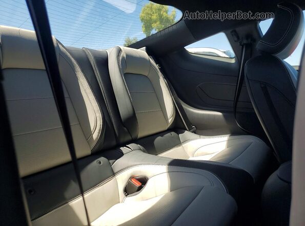 1FA6P8TH9S5129324 2025 FORD MUSTANG Gray Vista de los asientos traseros