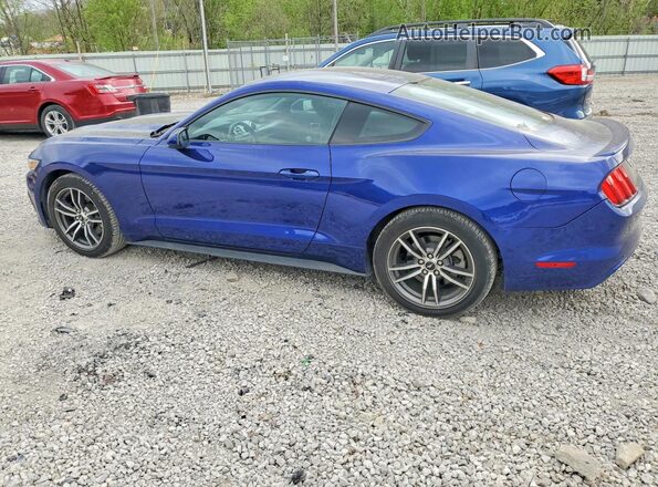 1FA6P8THXG5312285 2016 FORD MUSTANG Blue Tył lewy