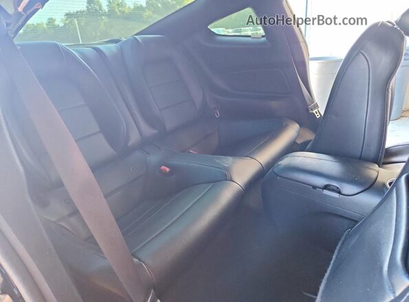 1FA6P8THXG5312335 2016 FORD MUSTANG Black უკანა სავარძლების ხედი