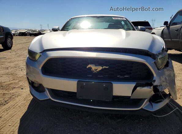 1FA6P8THXH5225519 2017 FORD MUSTANG Silver Դիմացի տեսք