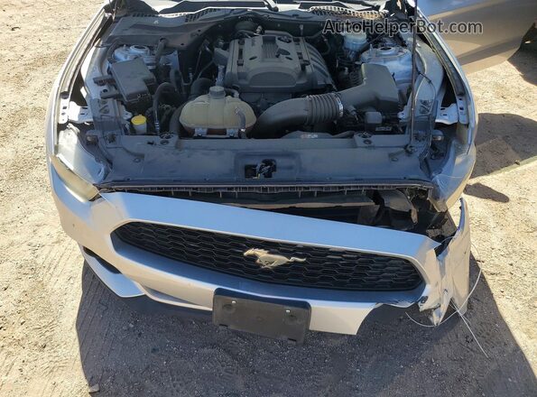 1FA6P8THXH5225519 2017 FORD MUSTANG Silver Սալոնի հետևի տեսք