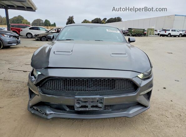 1FA6P8THXK5112399 2019 FORD MUSTANG Gray Vista frontal