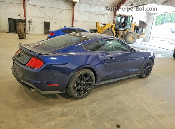 1FA6P8THXK5165846 2019 FORD MUSTANG Blue Trasero derecho