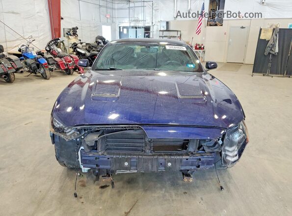 1FA6P8THXK5165846 2019 FORD MUSTANG Blue Vista frontal