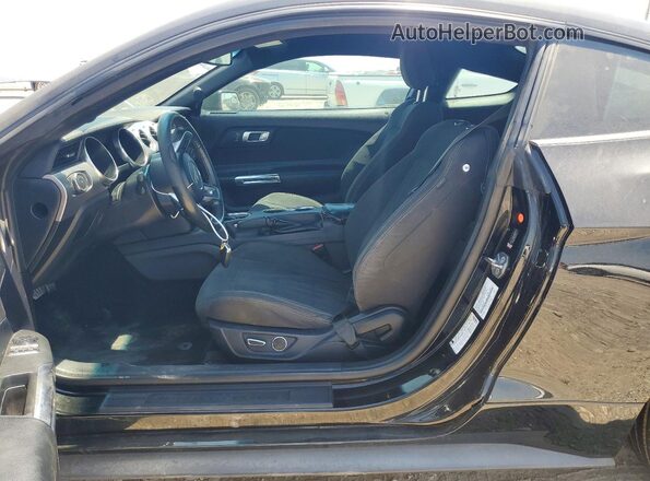 1FA6P8THXK5187880 2019 FORD MUSTANG Black Vista del salpicadero