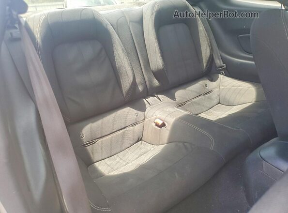 1FA6P8THXL5159367 2020 FORD MUSTANG Black უკანა სავარძლების ხედი