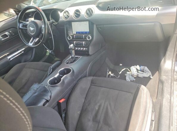 1FA6P8THXL5159367 2020 FORD MUSTANG Black წინა პანელის ხედი