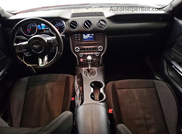 1FA6P8THXL5176024 2020 FORD MUSTANG Red Widok deski rozdzielczej